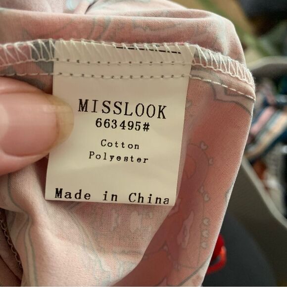 Mislook Travel Light Maxi Dress in Vivid Floral, Size Large - Picture 9 of 9